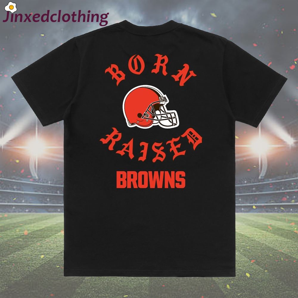 Official Cleveland Browns Born X Raised T-shirt 